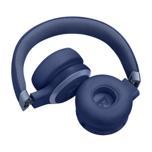 JBL Live 670NC - Blue - Wireless On-Ear Headphones with True Adaptive Noise Cancelling - Detailshot 1